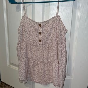 Floral tank top